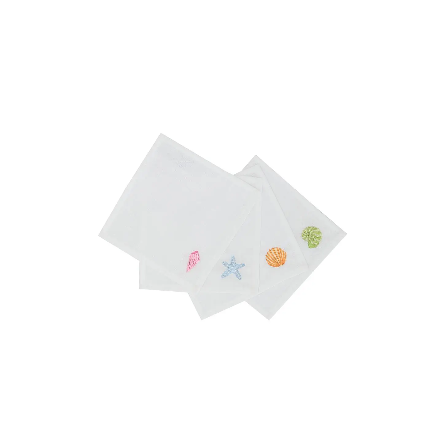 Frasier Sterling Low Tide Cocktail Napkins
