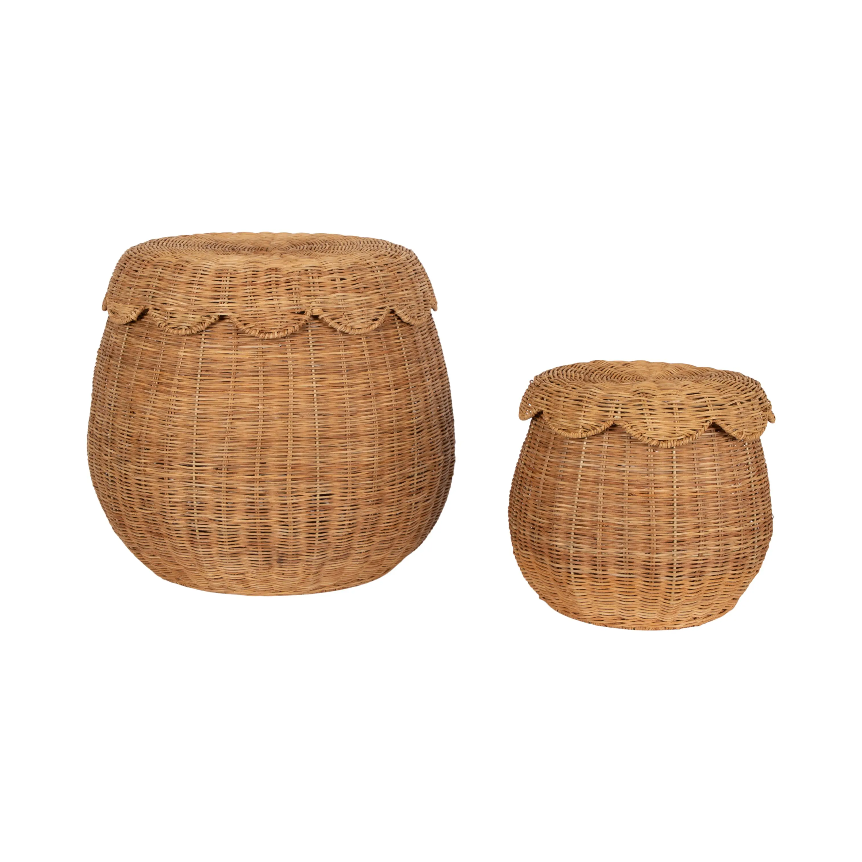 Catarina Rattan 2pc Baskets