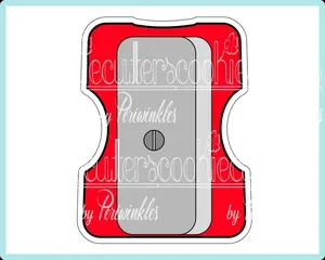 Pencil Sharpener Cookie Cutter