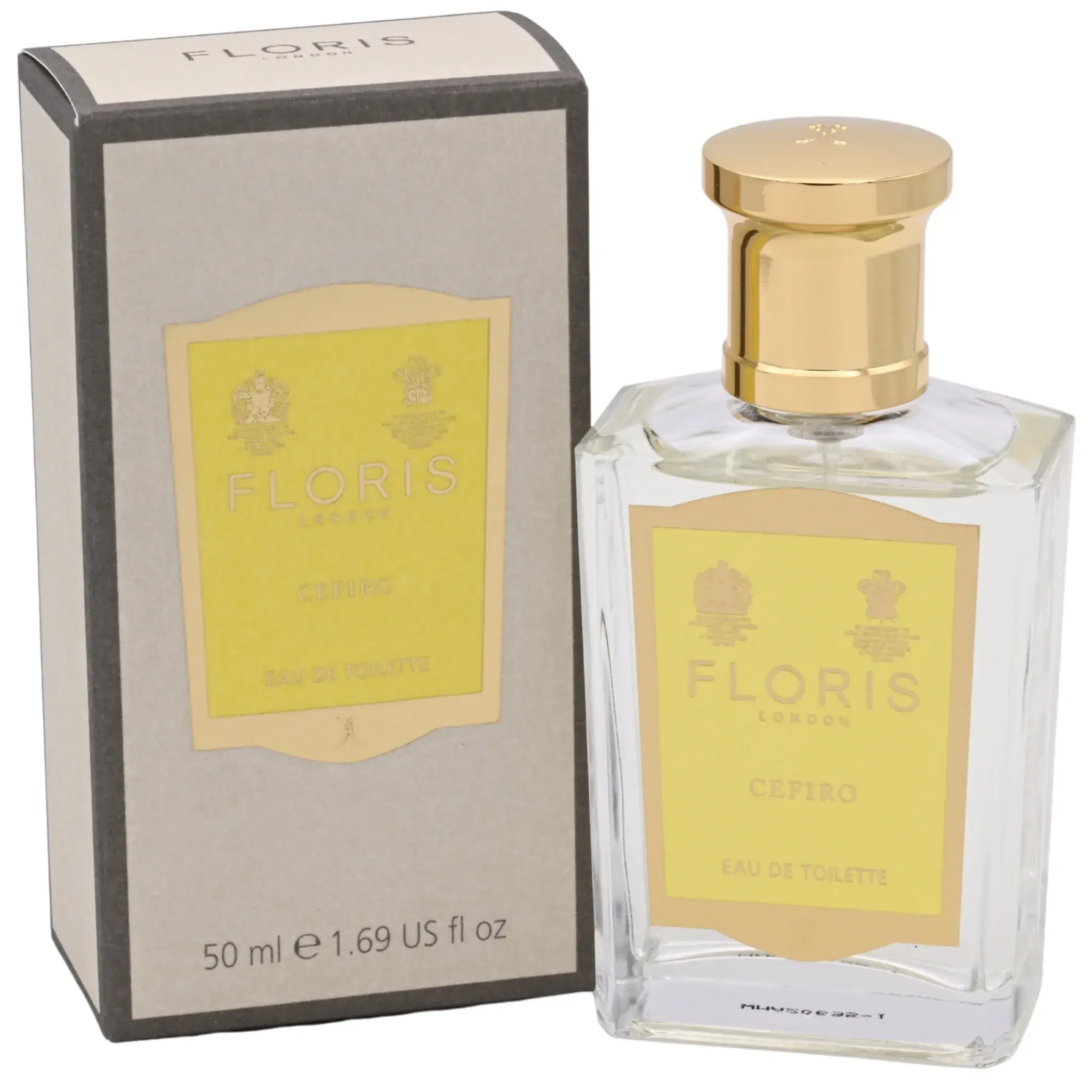 Floris Cefiro Eau de Toilette (EDT) Unisex Spray, 1.69 fl oz/50 ml Bottle, Fresh Aroma, Unisex Wear - New Retail Box
