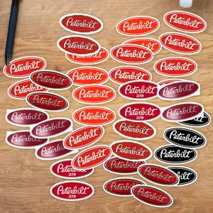 Stickers Pack 20 Pcs Peterbilt Vinyl Waterproof Skateboard Bike Aesthetic Guitar Car Bumper Water Laptop Colorful Luggage Bottle
