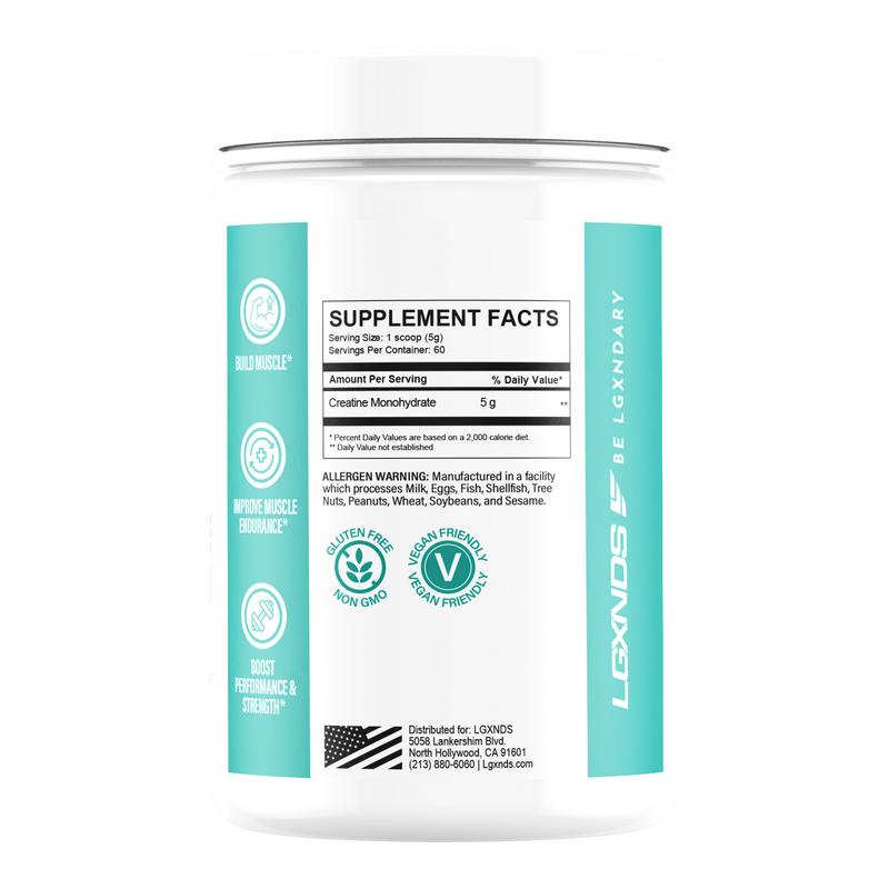 LGXNDS Micronized Creatine Monohydrate – Unflavored Daily Training Support