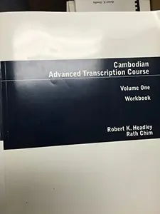 USED-Cambodian Advanced Transcription Course by Robert K. Headley (Paperback)