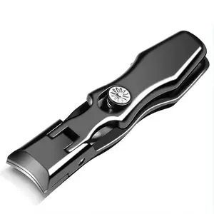 Portable Nail Clipper with Nail File & Storage Case, 1 Box Professional Manicure Tool for Home & Travel Use, Nail Care Product, Pedicure Care Tool
