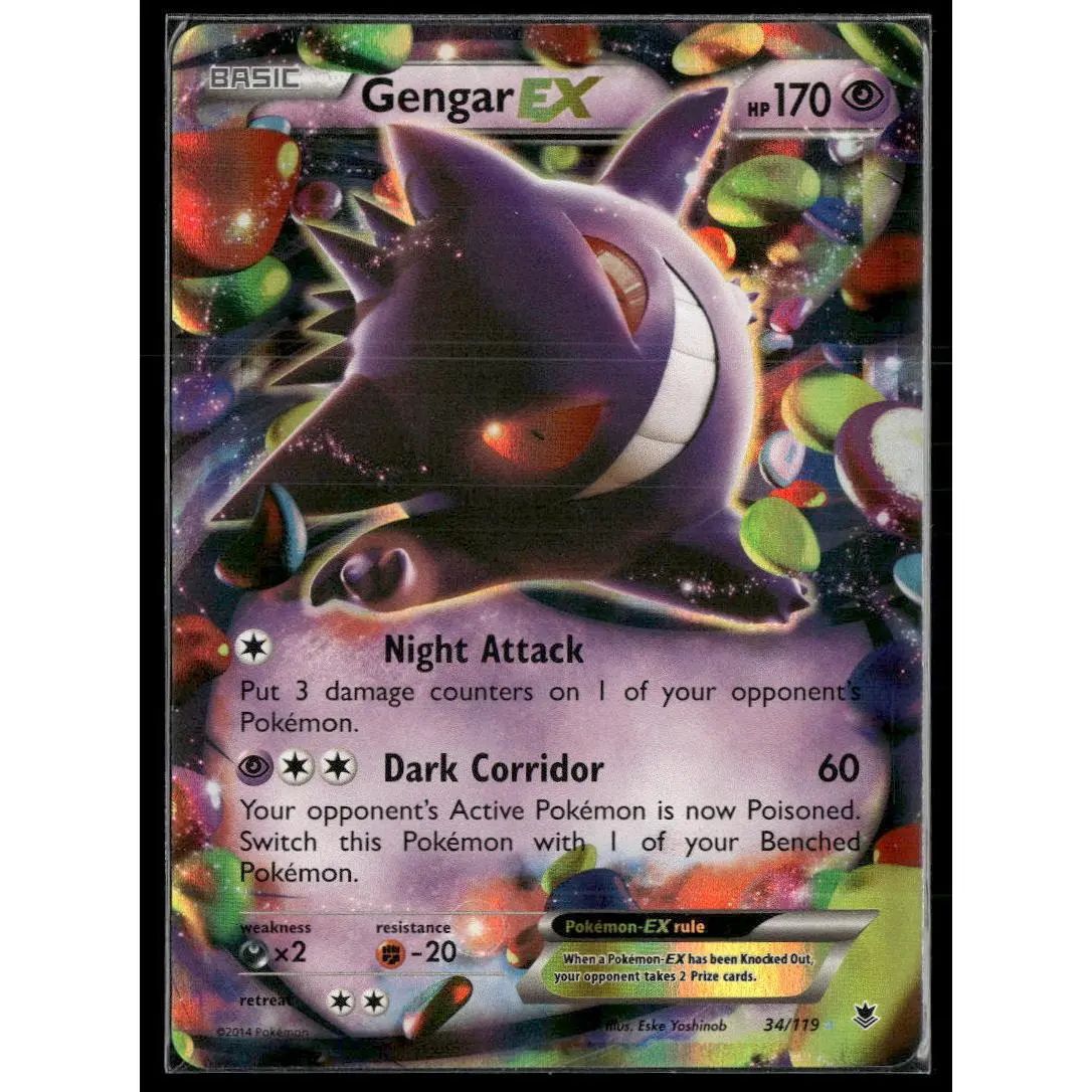 XY - Phantom Forces Gengar EX #34/119