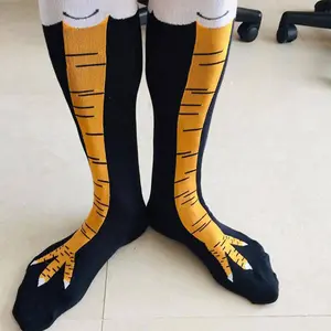 Funny Chicken Leg Socks for Women & Men - Novelty Crazy Socks, Gag Gifts