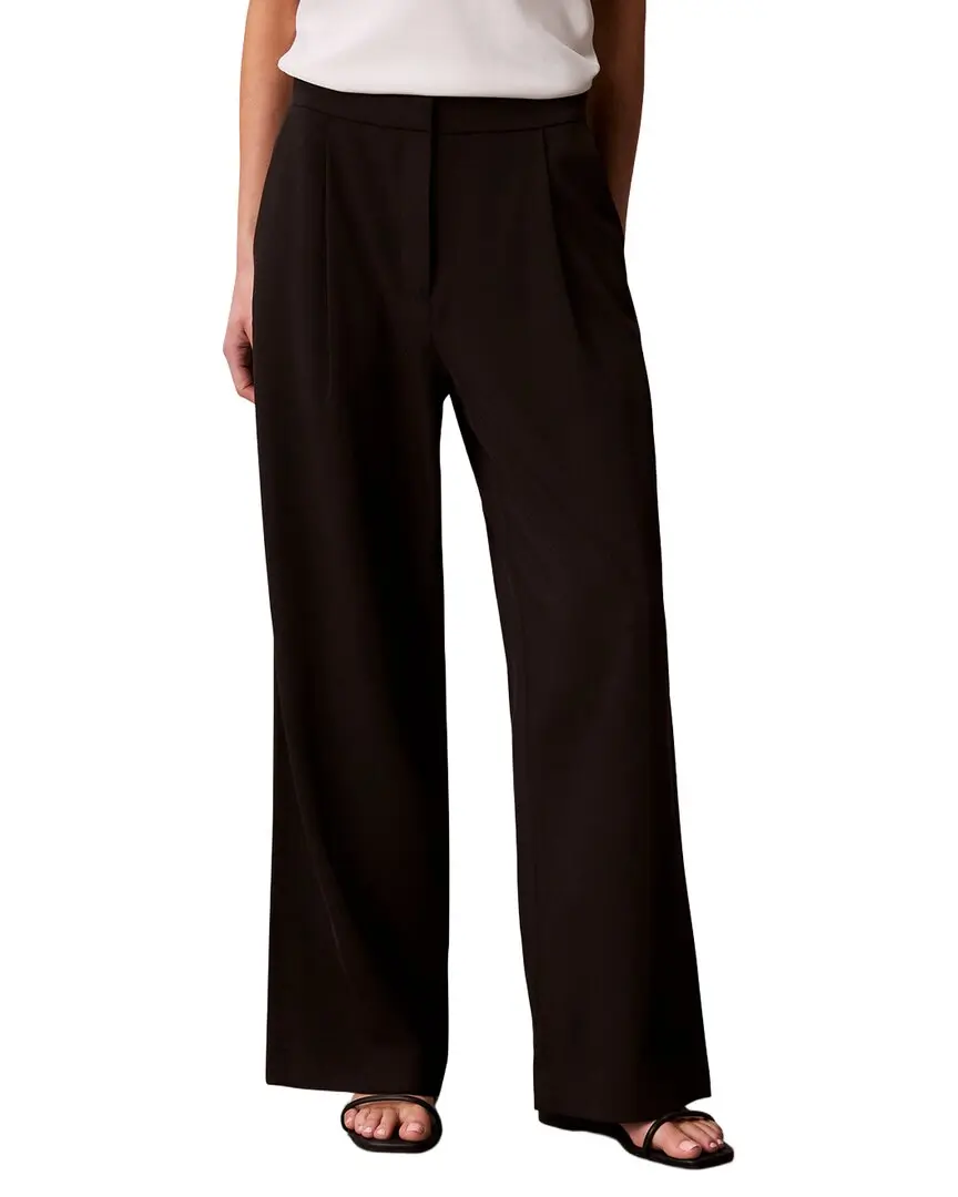 Calvin Klein Soft Twill Pull-On Pant