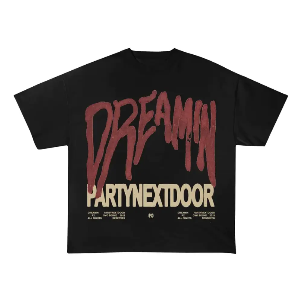 Dreamin PartyNextDoor Vintage T-Shirt, Exclusive PND 4 Tour For Fans, Retro Style Concert Tee for Music Lovers