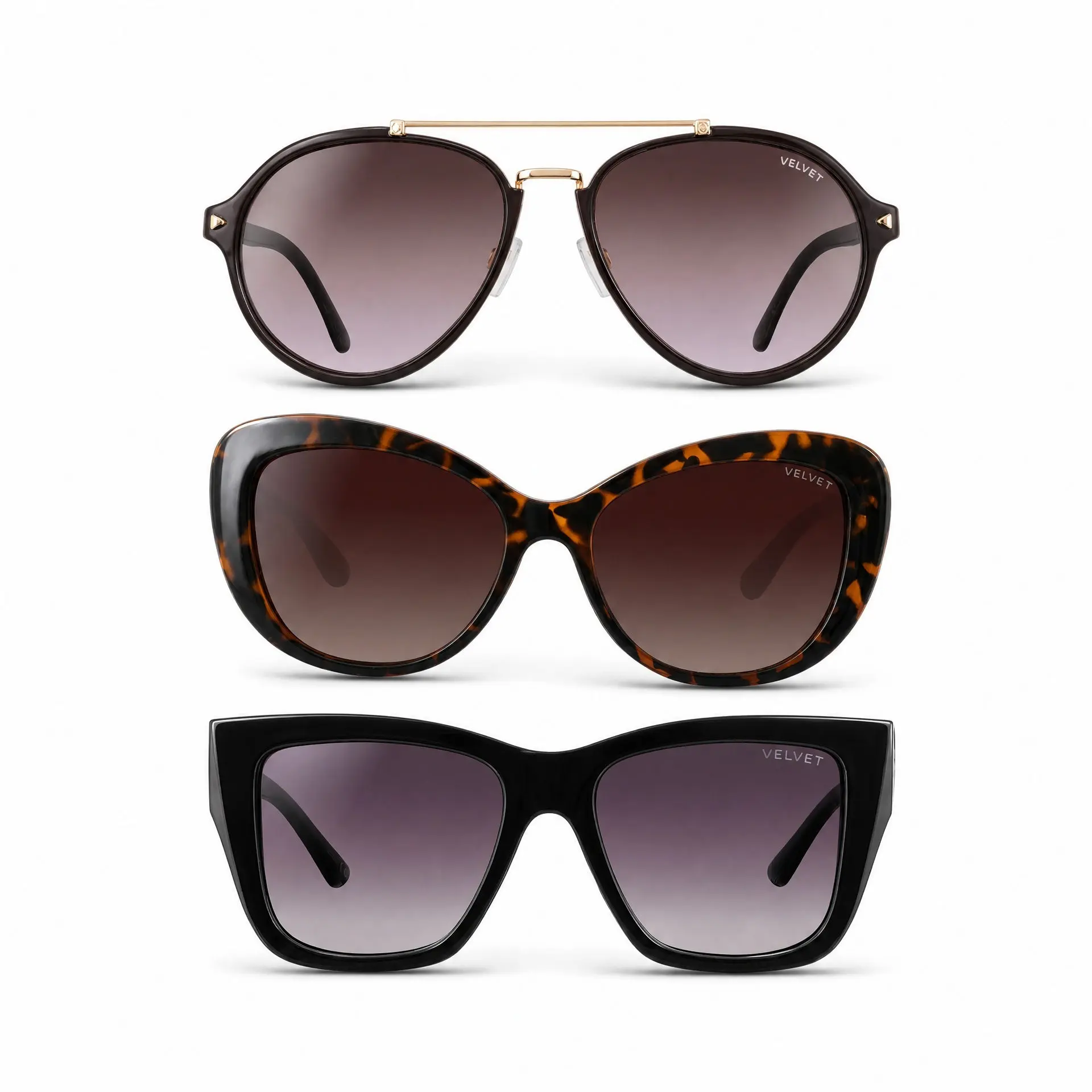 Oval Face Shape Sunglass Style Box