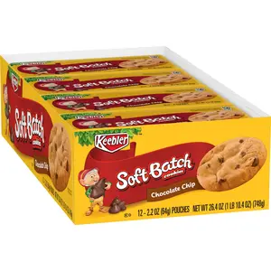Keebler Soft Batch Chocolate Chip Cookies – 12 Count, 2.2 oz