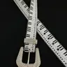 Studded Metal Buckle Headband, Piano Keyboard Pattern Belt With Buckle, Y2K Punk Style, Unique Fashion Accessory, High-End Design Gift, Rhinestone Decor Belt, Pu Leather Belt, Cool Belts