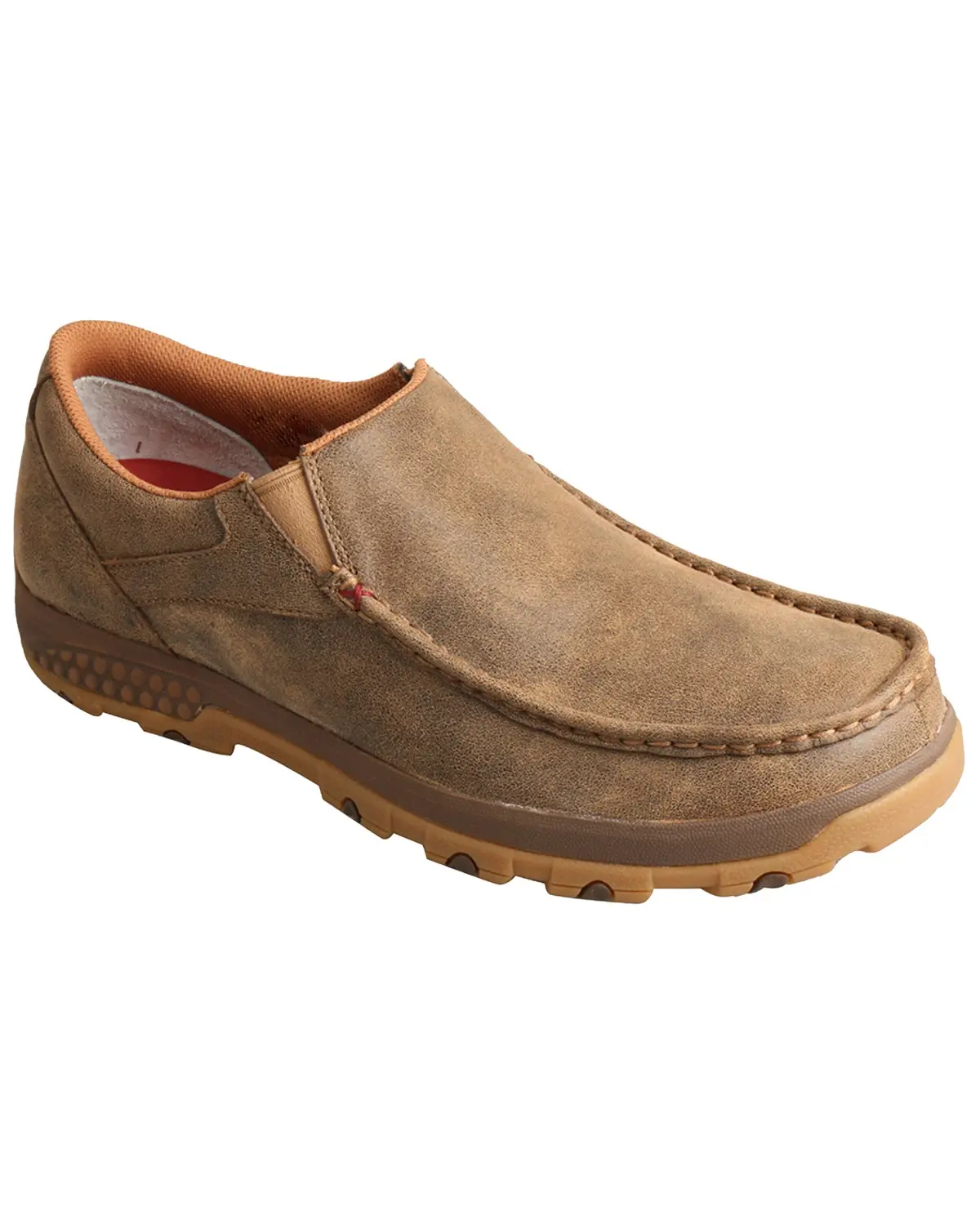 Twisted X Men's Men'S Cellstretch Slip-On Driving Shoes Moc Toe - Mxc0003