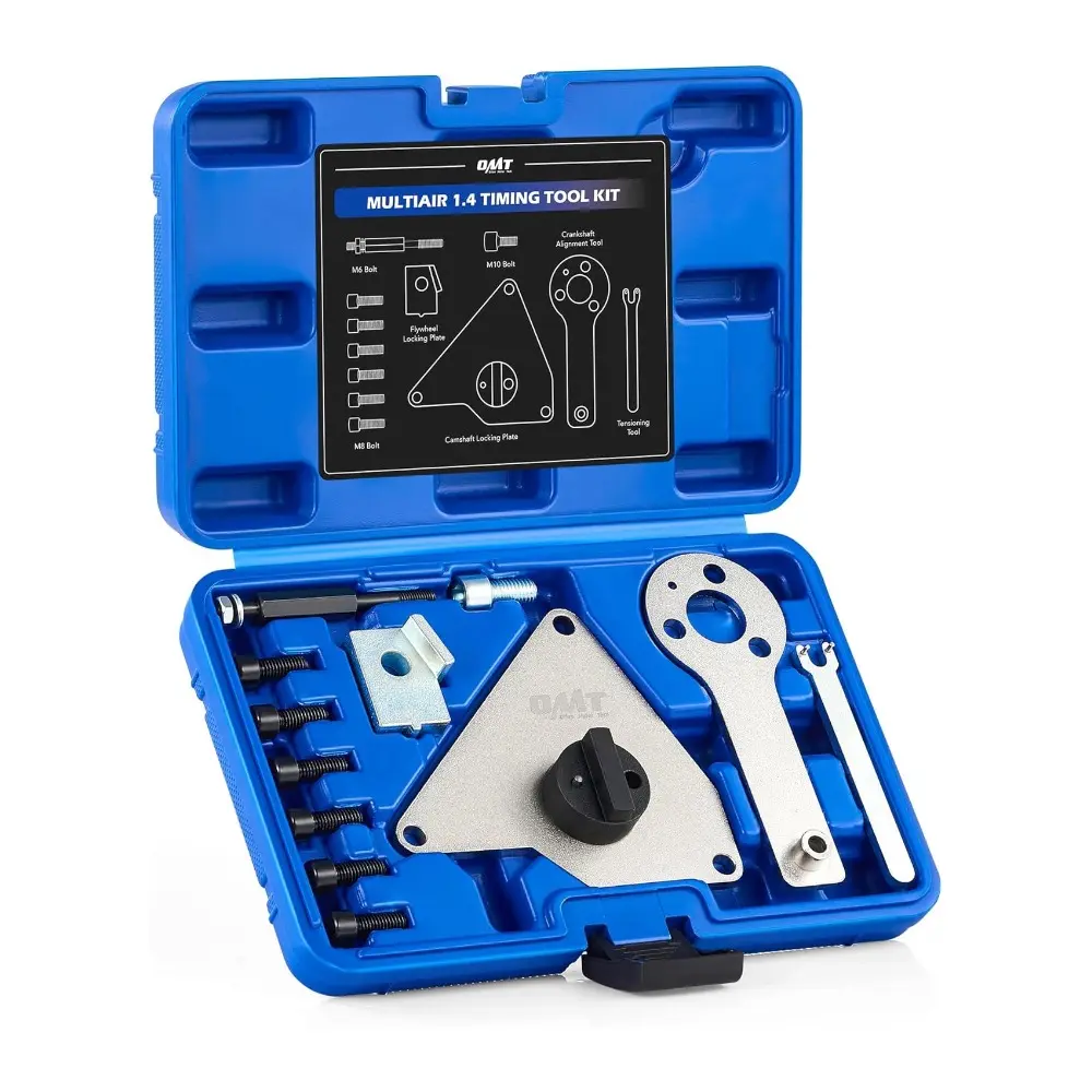 Orion Motor Tech MultiAir 1.4 Timing Tool Kit, Engine Timing Tool Kit for Fiat Alfa Romeo Punto Dodge Lancia More, 12 pc Engine Timing Belt Tool Set with Camshaft Alignment Crankshaft Locking Tools, Fall Engine Maintance Tool Kit