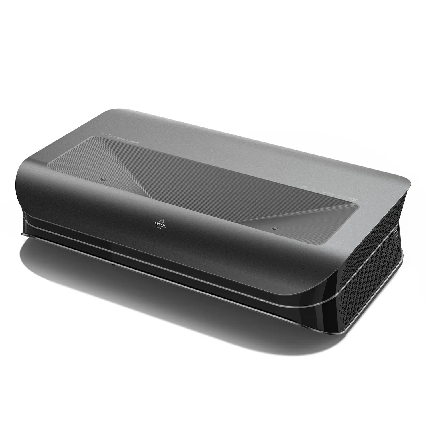 AWOL VISION LTV-2500 4K UHD Ultra Short Throw Triple Laser Projector with Dolby Vision & Atmos, Active 3D, 150", HDR10+, UST Laser TV Projector (Fire TV Stick 4K Max included)