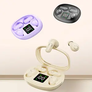 Wireless Bluetooth earbuds, mini invisible earbuds, waterproof earbuds, with microphone, sleep and sports earbud set, 2 pairs, mini short stem design, 36 hours of battery life, Bluetooth 5.4. Suitable for work, exercise, and sleep.