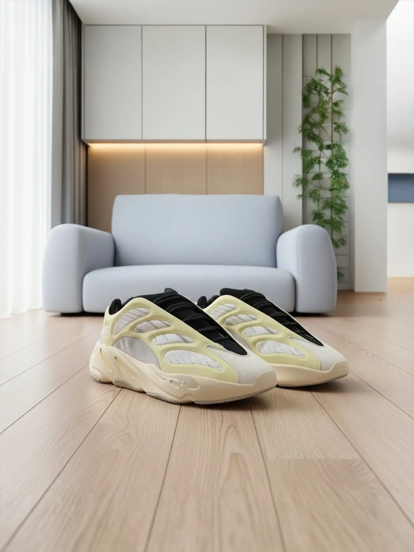 Coconut Shoes Generation Three, Asymmetrical Exoskeleton Couple Leaf Shoes, Casual Baroque Style, Sneaker, Sports Shoes, All Seasons, Low Top, Rubber Sole