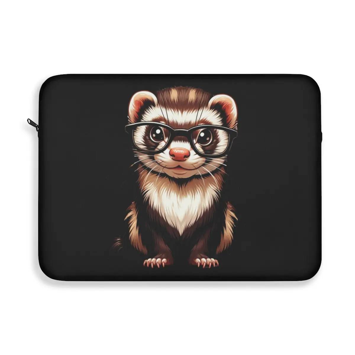 Cute Ferret Laptop Sleeve