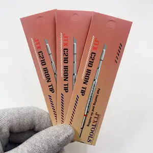 JTX C210 Soldering Iron Tips C210-I-IS-K 3in1 Kits for T210 Handle Mobile Phones Soldering Station Welding Tip Tools Set