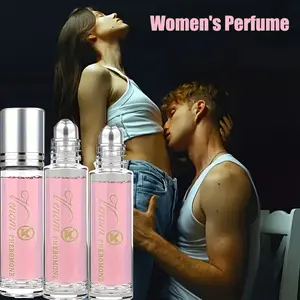 0.34FL/10mL 1 piece Pheromone Perfume, Aphrodite's Pheromone Scent for Women, Female Attraction Oil, Rolling-On Pheromone Oil, Women's Fragrance, Confidence Booster, Sleek Design, Rollon Application, Seductive Scent, Fragrance Lovers
