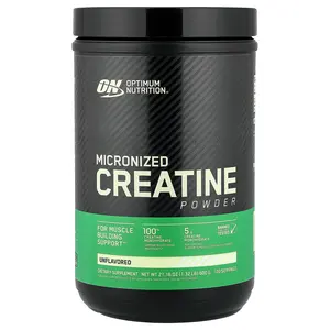 Optimum Nutrition Micronized Creatine Powder, Unflavored, 1.32 lb (600 g)