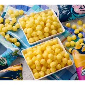 Lesser Evil (6) Bags Space Balls Organic Corn Puffs Lesser Evil (6) Bags Space Balls Organic Corn Puffs