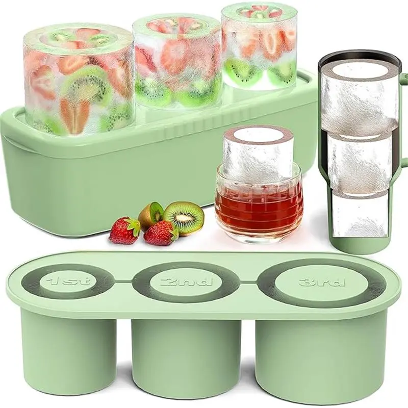 Stanley Ice Mold, 40 Oz Tumbler Ice Mold for Stanley Cup, Ice Cube Tray for Tumbler Cup, Stanley Cup Ice Mold, Stanley Ice Cube Trays, Ice for Stanley Cup, Stanley Ice Cube Mold Kitchen Utensils Mug