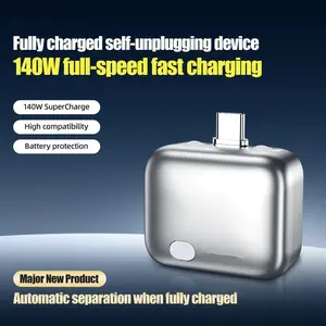 Type-C 140W Physical-Disconnect Battery Guard Anti-Overcharge Protection for Safe Overnight Charging Smart Auto Stop Chargingshort circuit protection