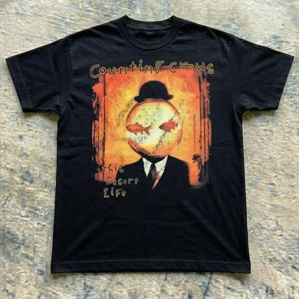 New Vtg 90s Counting Crows Gift For Fans Unisex L Shirt