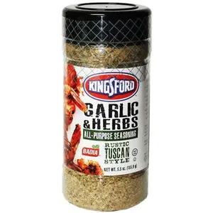 Kingsford Garlic and Herb Seasoning 5.5 oz Flavor Spice