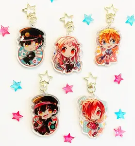 (#5styles) Hanako-kun Clear Double-Sided Acrylic Keychains