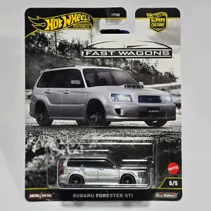 Hot Wheels Subaru Forester STI Silver Fast Wagon FPY86-961 J 1/64