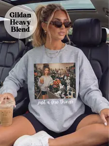 Just a Few Things Halloween Shopping ~ Unisex Crewneck Sweatshirts Printed in the USA
