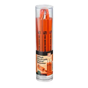 Carpenter Pencils with Original Sharpener (10-Pack) Carpenter Pencils with Original Sharpener (10-Pack)