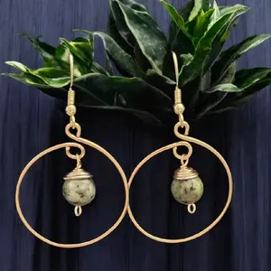 wire wrapped earrings