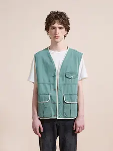 Cotton Twill Utility Vest