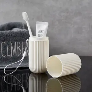 2pcs Travel Toothbrush Set, Home Use Toothbrush And Toothpaste Holder, Portable Dental Kit, Essential Travel Accessories, Compact Storage Box