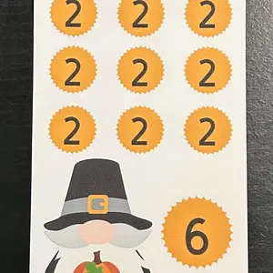 A6 Pilgrim Gnome Savings Tracker
