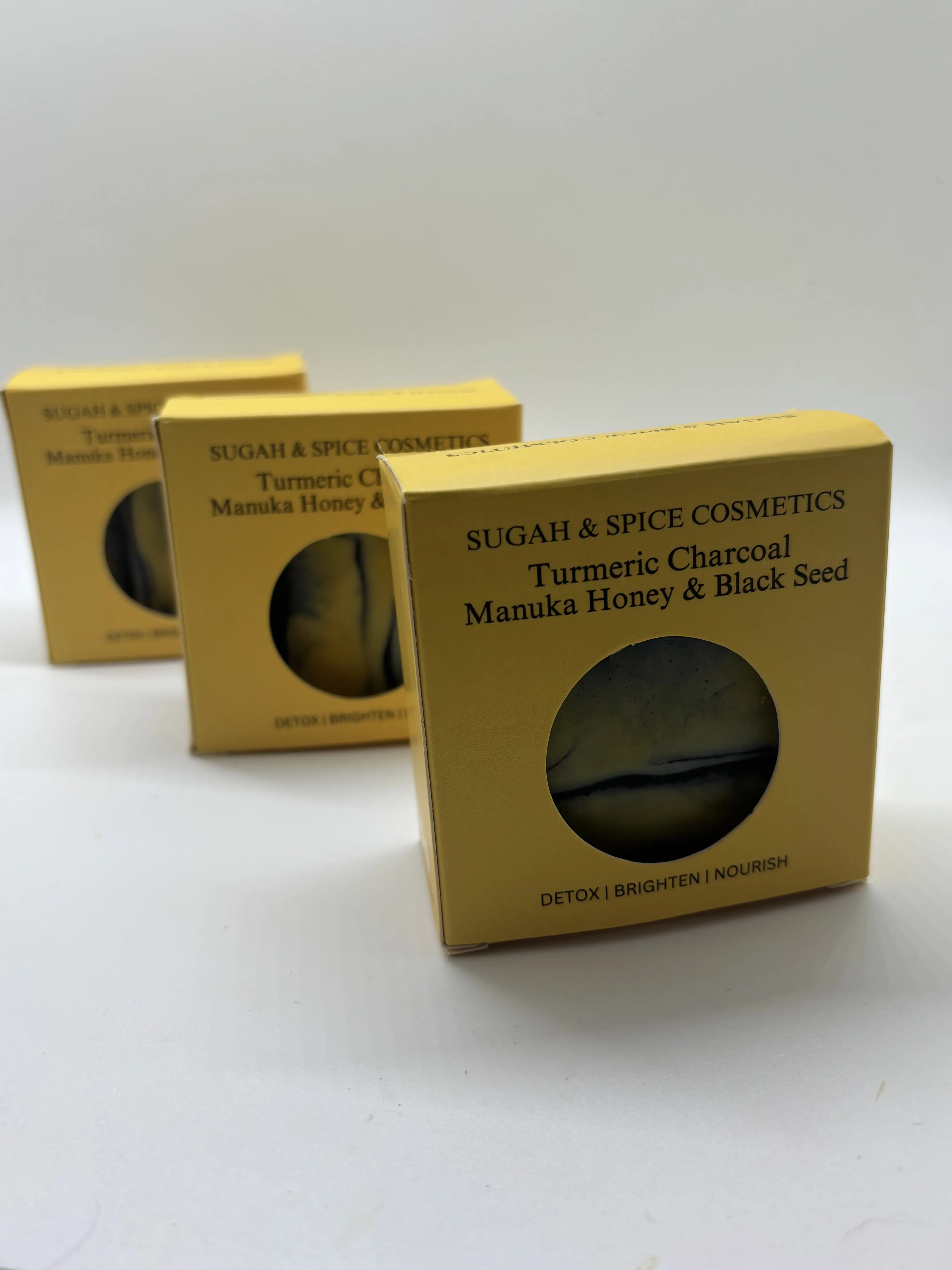 Turmeric Charcoal Manuka Honey & Black Seed Face & Body Bar