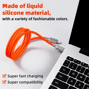 KeZhibo Dopamine ins ultra-soft charging cable for Apple iPhone16/15promax iPad macbook Huawei Samsung Xiaomi fast charging cable