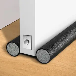 Adjustable Door Draft Stopper - Ultimate Sound Reducer & Insulated Bottom Seal - Easy Installation