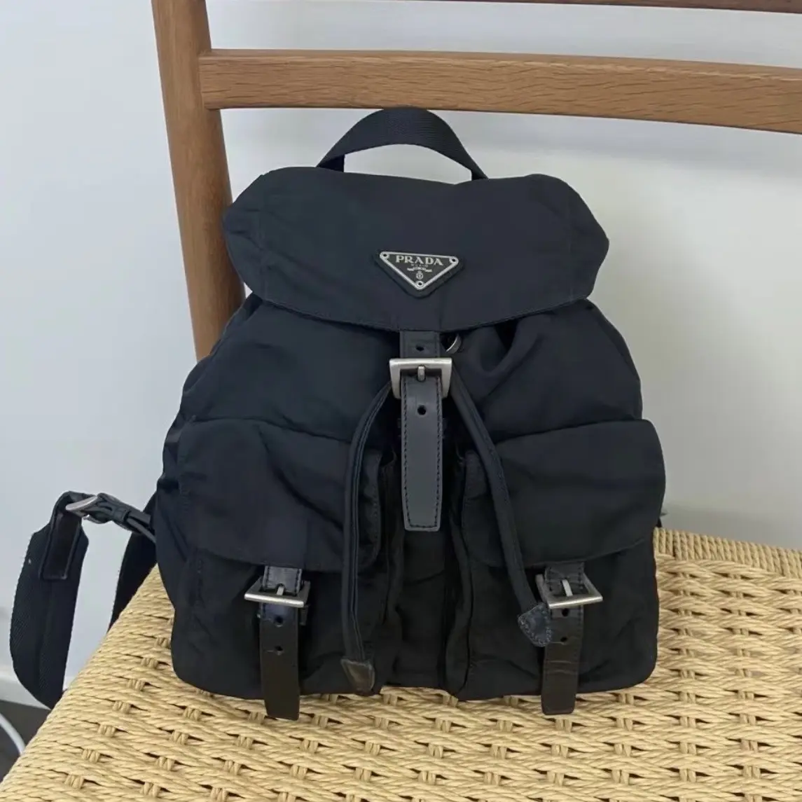 Pre-owned PRADA nylon canvas Backpacks backpack vintage