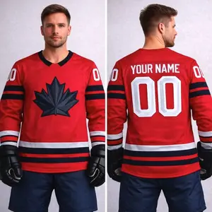 Custom 2026 Canada Hockey Jersey – Personalization Canada Hockey Jersey