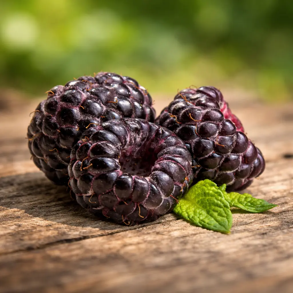 Tahi Black Raspberry Plug Plants – Thornless Variety | Large, Sweet Berries | Cold Hardy, High Yield, Non-GMO | Hand Picked Nursery
