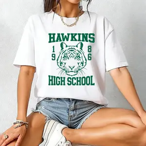 Hawkins High School Shirt, Vintage Hawking Town Shirt, Hawking Eleven Shirt, Hawkins Class Of 1986 T-shirt.