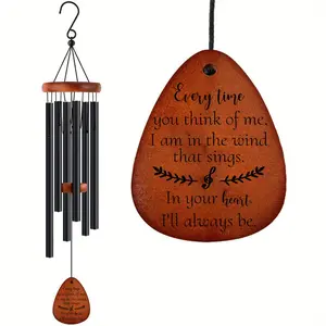 1pc Sympathy Gift Wind Chimes for Outside - Memorial Gifts for Loss of Loved One Mother Father Bereavement Gift - Windchimes for Remembrance Condolence Home Decor Outdoor Spring Garden Patio