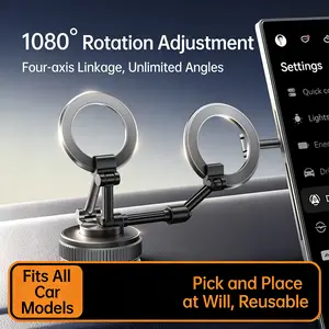 [Hot Item] Say Goodbye to Dropping Phones Vacuum Suction Cup Magnetic Mount Windshield/Dashboard Universal Navigation Preferred