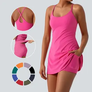 Roveup Softlyzero Plush Backless Active Dress-Easy Peezy, Spring Dresses, Dance Dresses for Women # SwimWeek