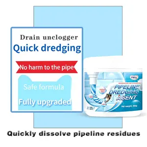 All-In-One Sink & Pipe Drain Cleaner, Fast-Acting Clog Remover for Household Bathroom Kitchen Septic Tanks