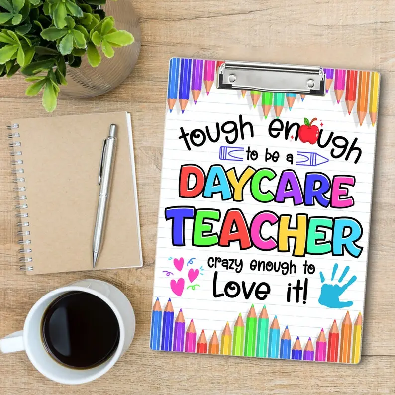 Personalized Teacher Acrylic Clipboard, Custom Teacher Clipboard, Back To School Gift, Teacher Appreciation Gift, Custom Clipboard With Name
