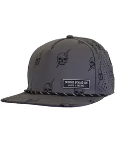 "Electric Head" Laser Cut Adjustable Performance Rope Cap